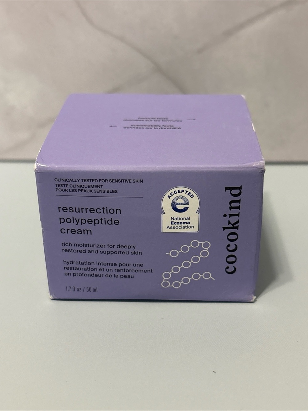Cocokind Resurrection Polypeptide Cream - Lavender Moisturizer